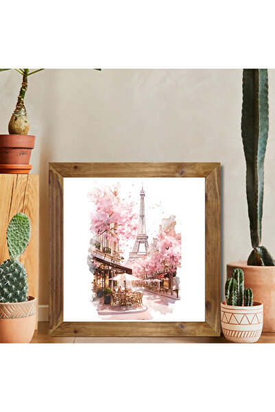 woodhomeworks Tablou decorativ pentru bucătărie, cu ramă din lemn real, într-...