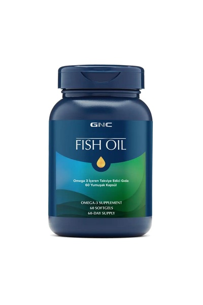 G.N.C GNC Fish Oil 60 Yumuşak Kapsül