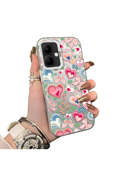 ucuc حافظة حماية من السيليكون الصلب أكريليك متوافقة مع هاتف Infinix Smart 10 ...