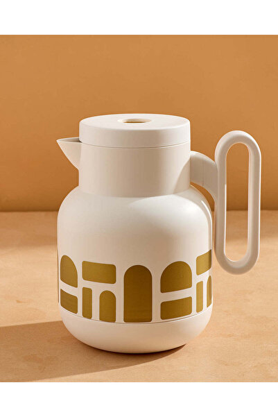 REDTAG ترمس كريمي بغطاء حراري بلمسة ذهبية