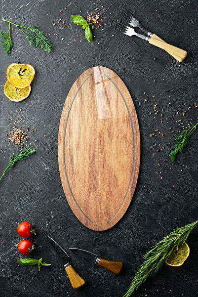 Decorita Γυάλινη πιατέλα - Τυρί - Πιατέλα παρουσίασης |   Ξύλο Με σχέδιο |   ...