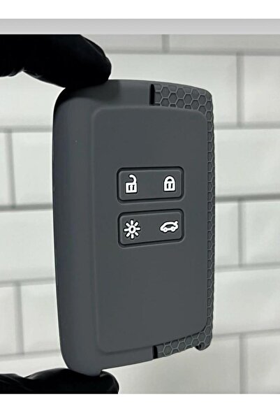 ÖZEN KEYS Austral Megane Clio 5 Megane 4 Captur Kadjar Talisman Honeycomb Pattern Key Case Cover