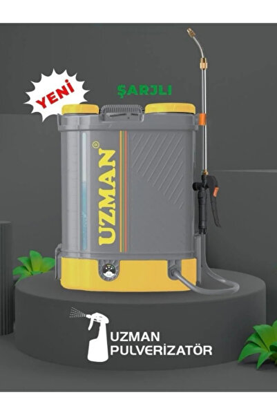 Uzman 16 LT Akülü Şarjlı İlaçlama Pompası Pulverizatörü