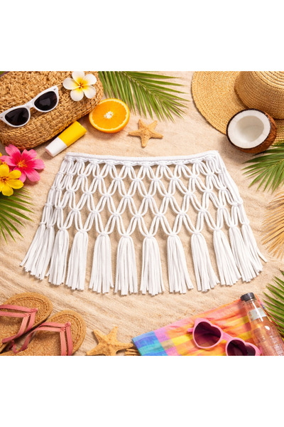 Bohem Shop Handmade Macramé Skirts Beach Pareo Summer Boho