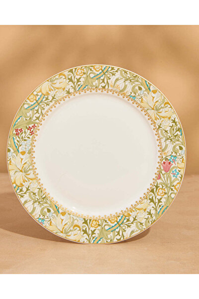 REDTAG طبق عشاء مزين بنقوش زهور متنوعة