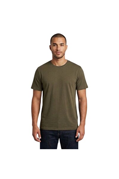 trender O izrez Osnovni Muškarci T-shirt 100-03 Kaki