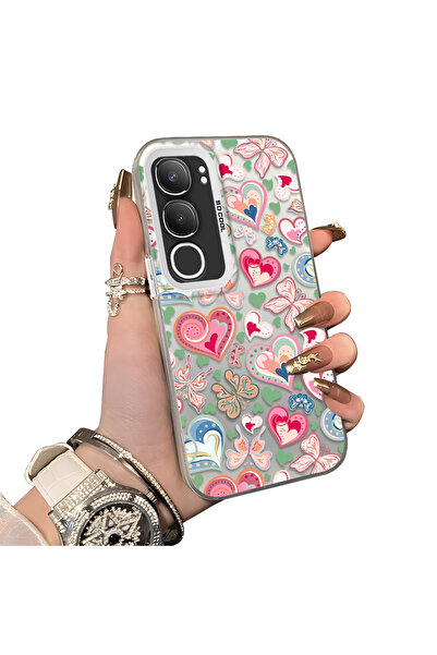 ucuc حافظة حماية لعدسة الهاتف من السيليكون الصلب أكريليك درجة متوافقة مع Vivo...