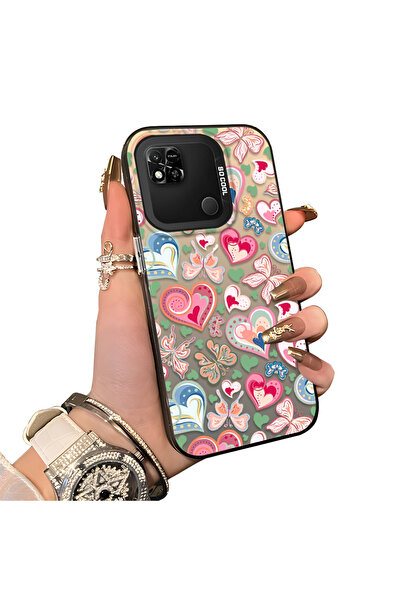 ucuc حافظة حماية للعدسات من السيليكون الصلب أكريليك درجة متوافقة مع Redmi 9C/...