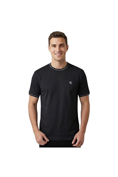 trender Ovratnik i rukav sa O izrezom Sa ukrasnim detaljima Muškarci T-shirt ...