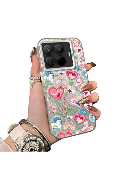 ucuc حافظة حماية للعدسات من السيليكون الصلب أكريليك درجة متوافقة مع Mi 15T Pr...