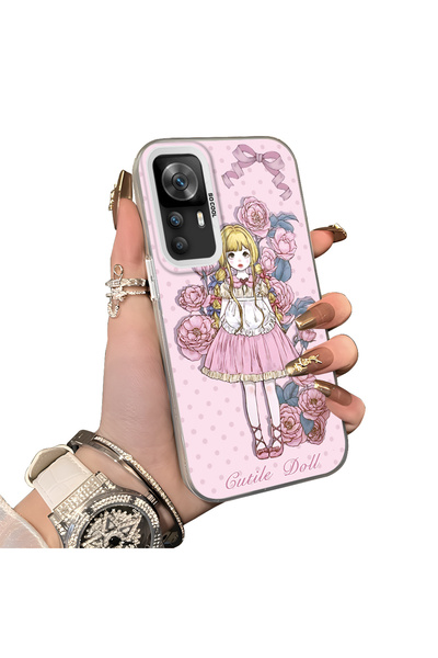 ucuc حافظة حماية من السيليكون الصلب أكريليك درجة متوافقة مع Redmi K50 Ultra، ...