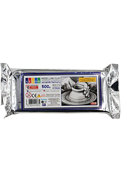 Südor Seramik Kil 500 g Beyaz (KİL261)