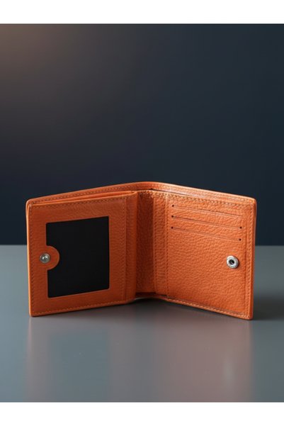 DEERDERİ Genuine Leather Juno Model Magic Women's Wallet, Size That Fits in Every Bag, Mother's Day Gift