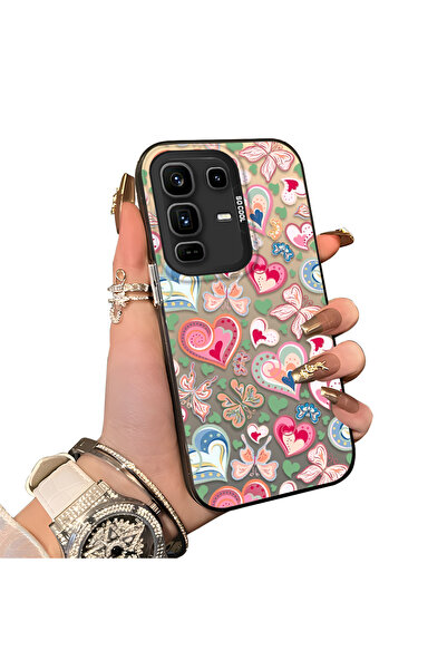 ucuc حافظة حماية من السيليكون الصلب أكريليك درجة متوافقة مع هاتف Infinix Note...