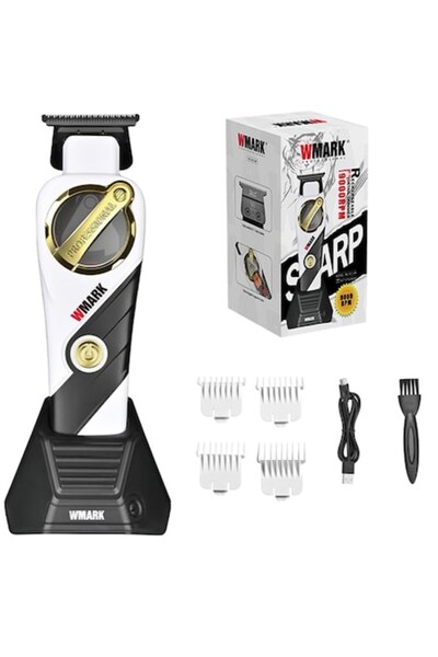 Wmark Aparat de tuns NG-9213W Profesional, Motor Maglev 9000 RPM, Lame Autocu...