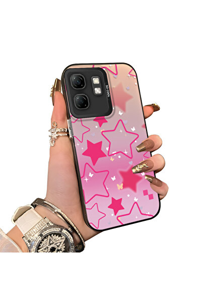 ucuc حافظة حماية من السيليكون الصلب أكريليك درجة متوافقة مع هاتف Infinix Smar...