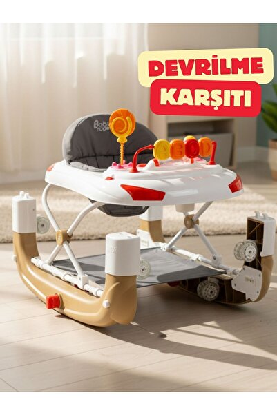 Allians 3 Kademeli Güvenli Yürüteç, Sallanmayan ve Dayanıklı Tasarım