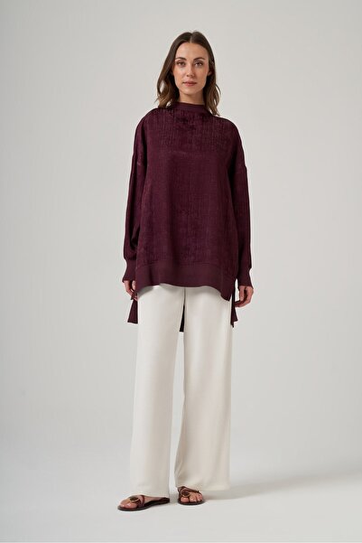 Nuss 3013 Jacquard Detail Tunic