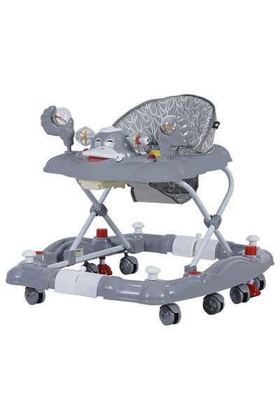 Allians Kiddy Sallanmalı Bebek Yürüteci, Gri, Rahat ve Güvenli Kullanım