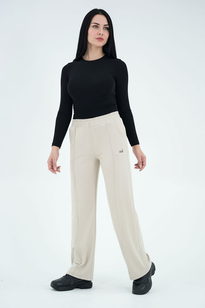 ÇIMA DETAYLI PALAZZO PAÇA PANT.