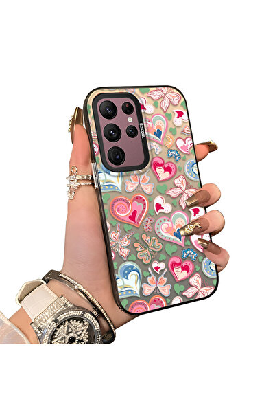 ucuc حافظة حماية للعدسات من السيليكون الصلب الأكريليكي المتوافق مع هاتف سامسو...