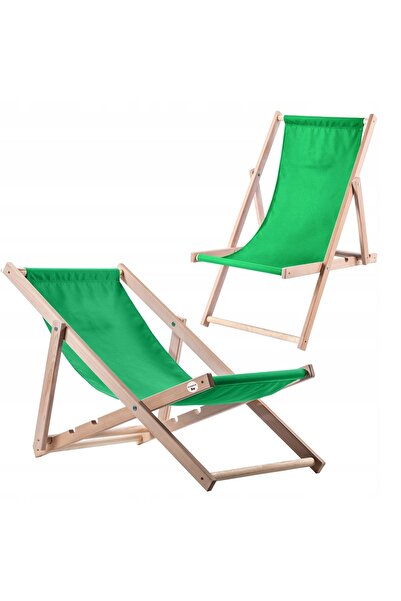 KADAX Șezlong pliabil din lemn pentru grădină, plajă, 2x lustruit, calitate î...