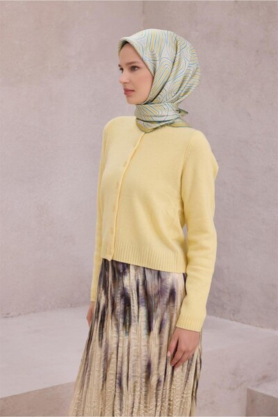 Belli Φουλάρι Twill Μετάξι - 4209-01 Πράσινο