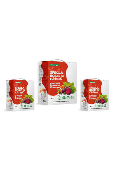 FROOTYA 3 x Red Beet and Sea Buckthorn Juice – PROMO Pack 9L