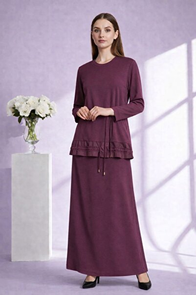 Nurcan Çetin 26439 Parachute Detailed Skirt Suit