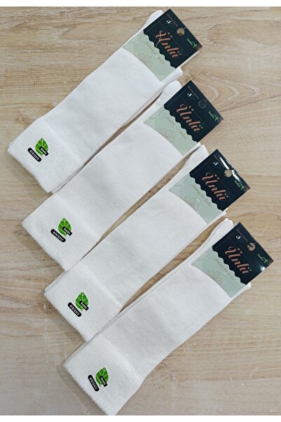 ÜNLÜ ÇORAP Di̇zalti Bamboo Seasonal Seamless Washable Perfumed 4 Pairs