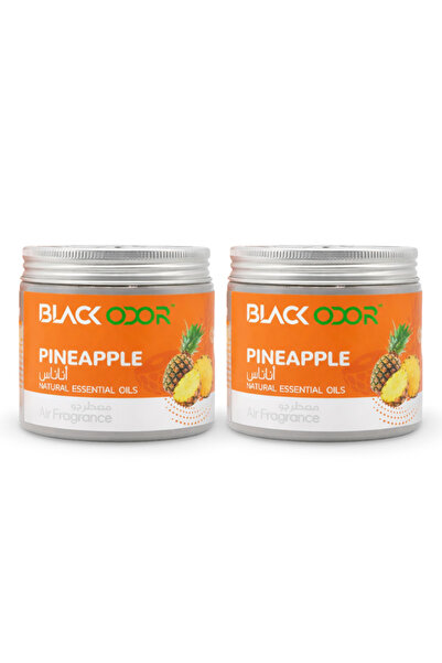 Black Odor معطر جو للسيارة برائحة الأناناس، معطر بزيوت عطرية طبيعية تدوم طويل...