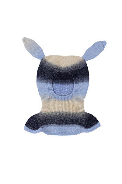 MiniKids Blue colored bunny hood