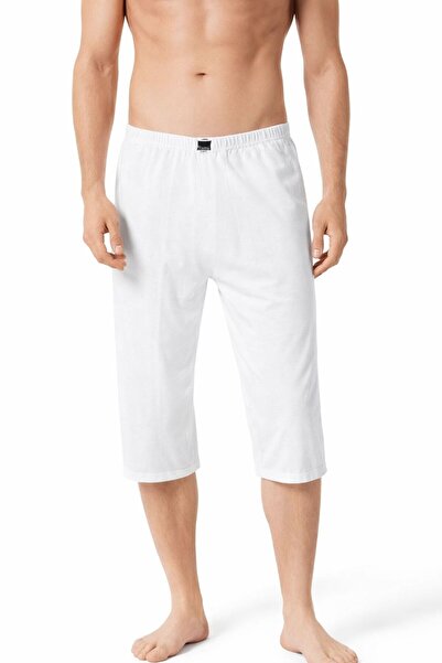 Tutku Pantaloni lungi pentru bărbați, albi, bumbac piese, pantaloni până la g...