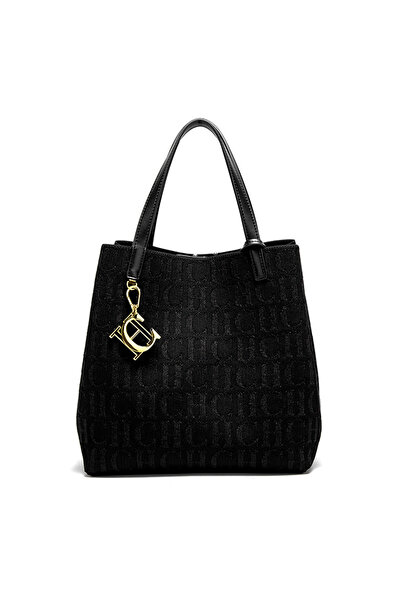 Carolina Herrera CHCH New Vintage-Style Large Capacity Printed Tote Bag Handbag