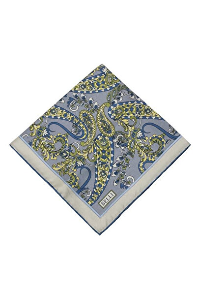 Belli Eșarfă Twill mătase - 4101-34 Albastru Verde