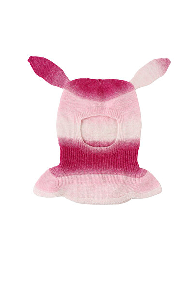 MiniKids Cagula iepuras colorat roz