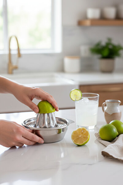 Akayev عصارة ليمون فولاذية