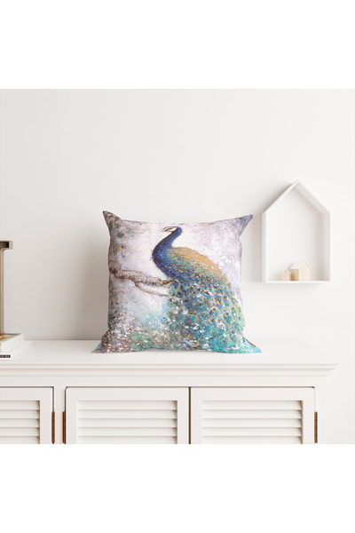 EVSEHOMES Peacock Digital Printing Kirlent Case