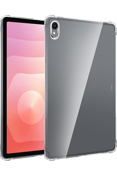 REVOMAG Case for Samsung Galaxy Tab S11 (2025) 11.0", Silicone TPU, Transparent