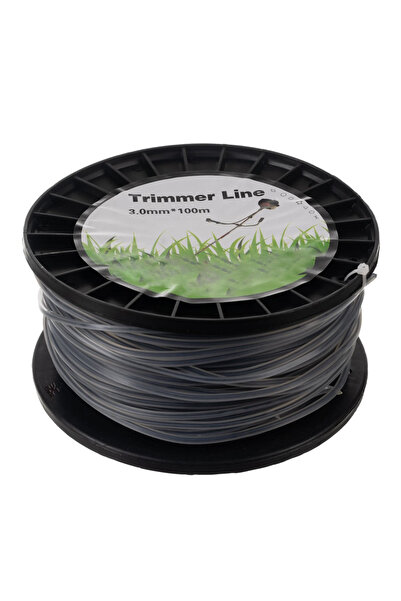 zola Μονόινα νήματα για μηχανοκίνητη χλοοκοπτική μηχανή, 3mm x 100mm, εύκαμπτ...