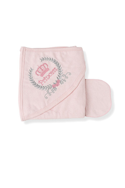 MiniKids Bath towel, Princess, pink