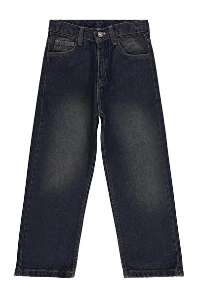 Civil Boys Baggy Fit 6-9 Years Old Pants Jeans - Orange 7-8 Years Old