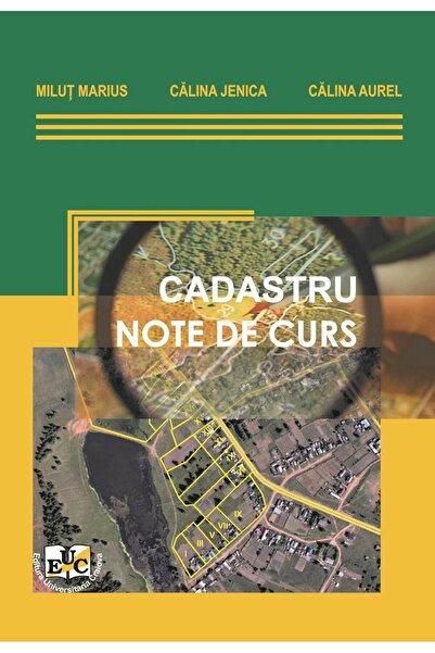 Editura Universitaria Cadastru. Note curs, Milut Marius