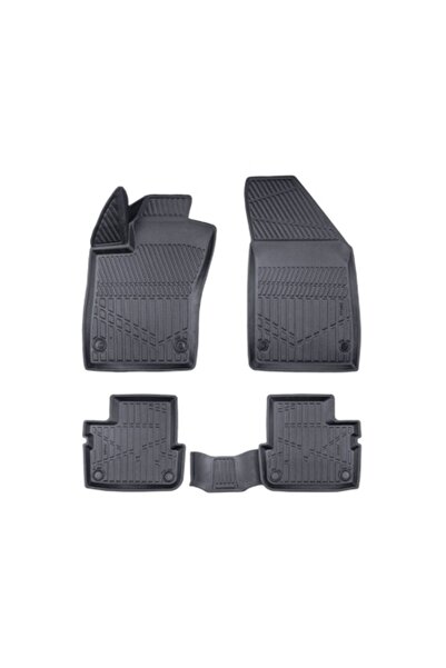 DELUXETUNING Set covorașe auto din cauciuc pentru Fiat Tipo, Egea Hybrid 2021...