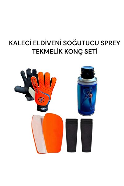 Allians Çocuklar İçin Çok Renkli Futbol Eldiveni ve Koruyucu Seti