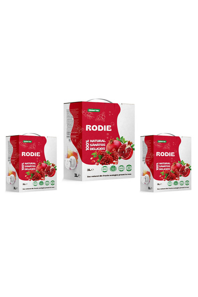 FROOTYA 3 x Suc de rodie - Pachet PROMOȚIONAL 9 L