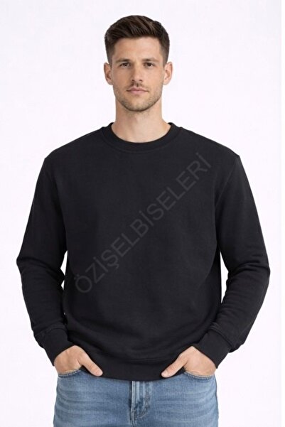 MODA Work Clothes Sweatshirt Basic Crew Neck 100% P Cotton No Pilling.
