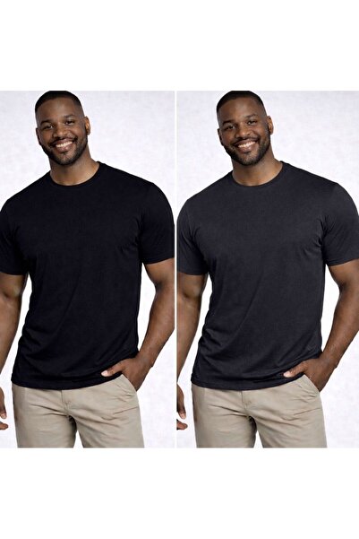 w white stars sports & wear 2 Pieces Crew Neck Relaxed Fit Oversized T-Shirt