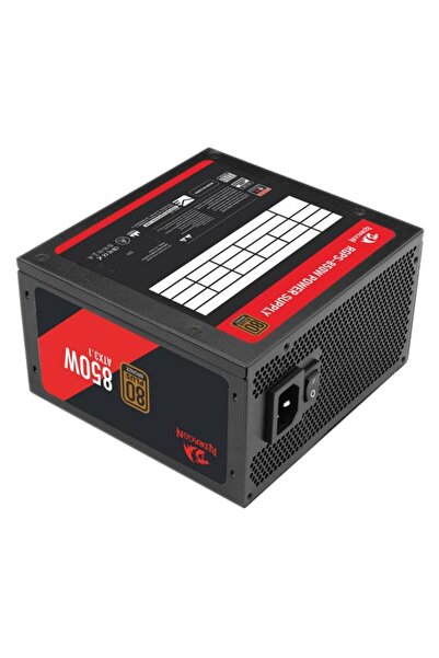 REDRAGON Sursă de alimentare GC-PS030 850W ATX 3.1 80 Plus Bronze Negru