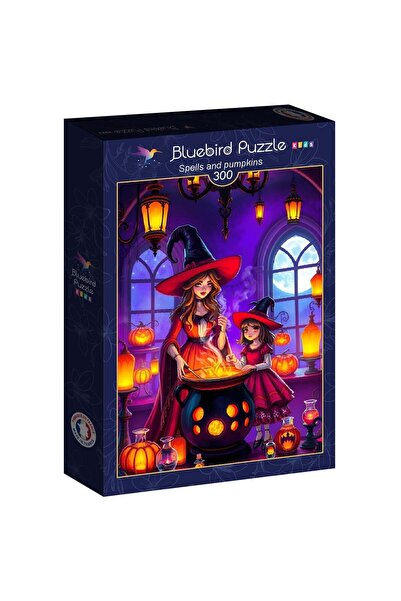 Bluebird Παζλ 300 κομμάτια - Ξόρκια και κολοκύθες (Bluebird-Puzzle-F-91058)